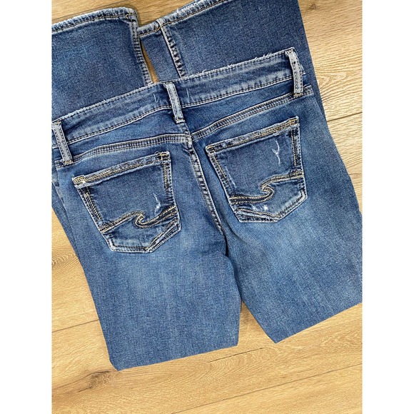 Silver Jeans Suki Bootcut Womens Jean's Size 27W/31L - Picture 6 of 8